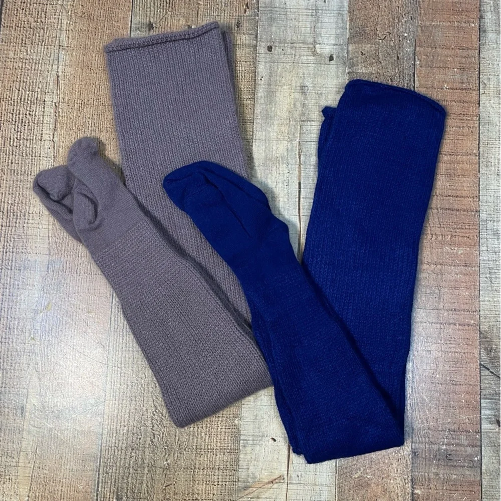 Women's Knit Warm Leg Warmers High Knee Socks Tights Winter Fall Bundle